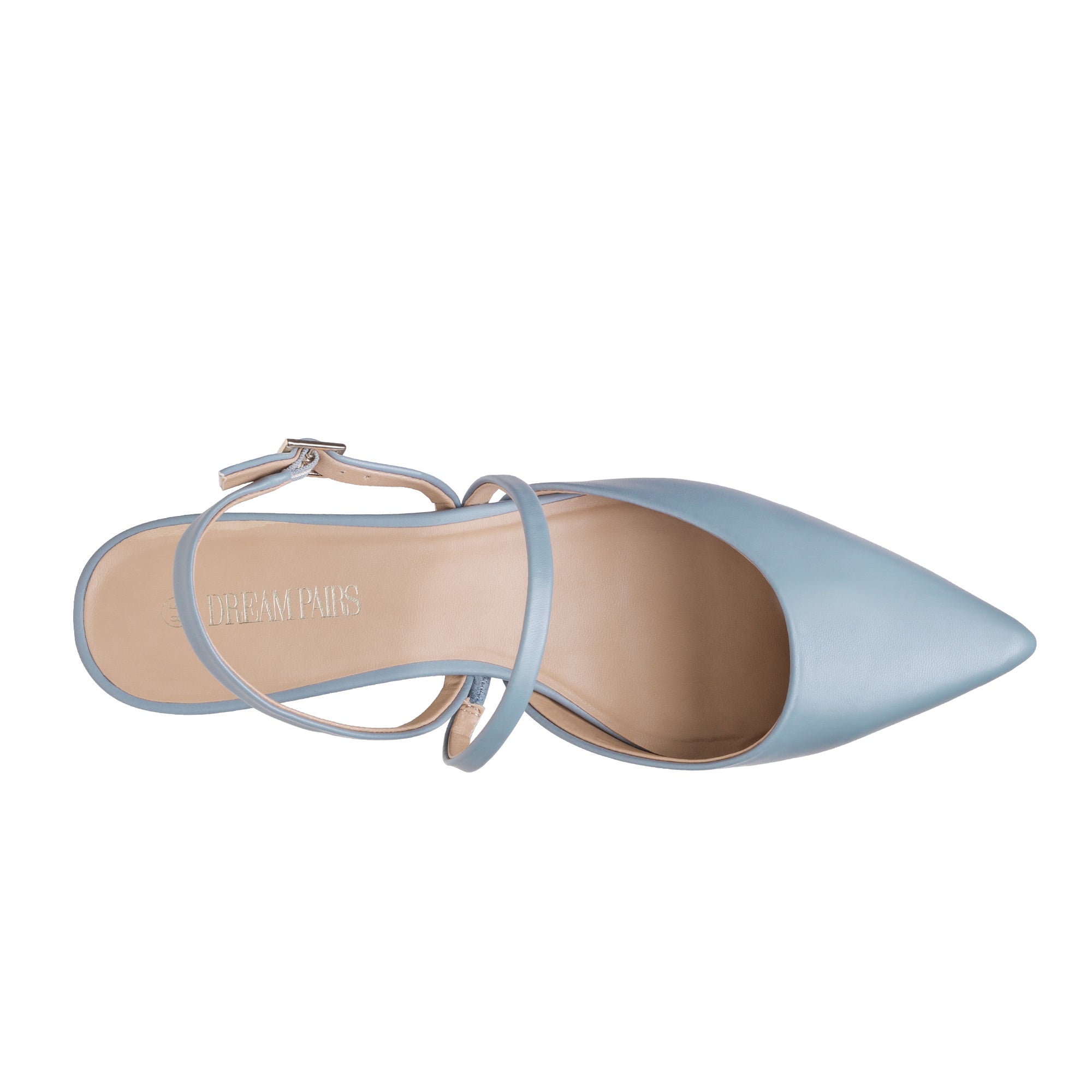 Closed Toe Chunky Slingback Pumps