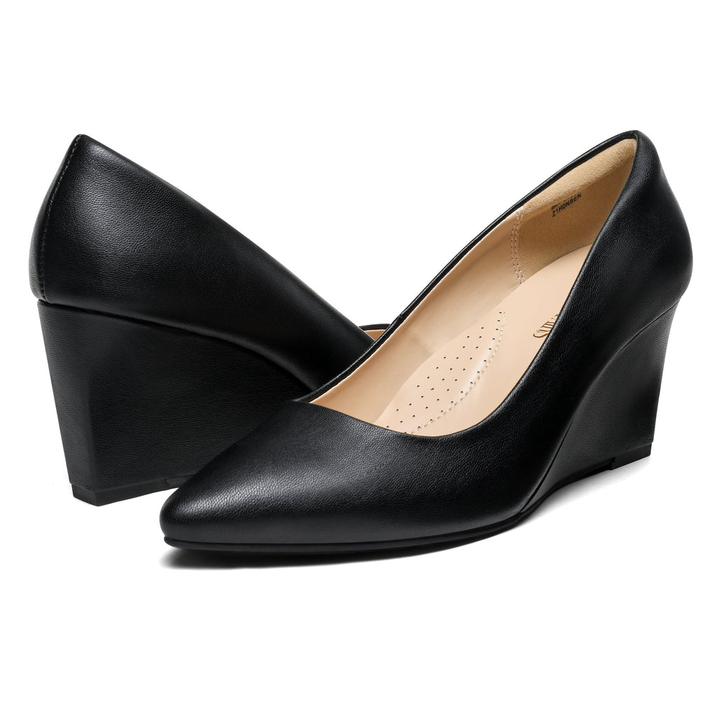 Pointed Toe Wedge Pump Shoes