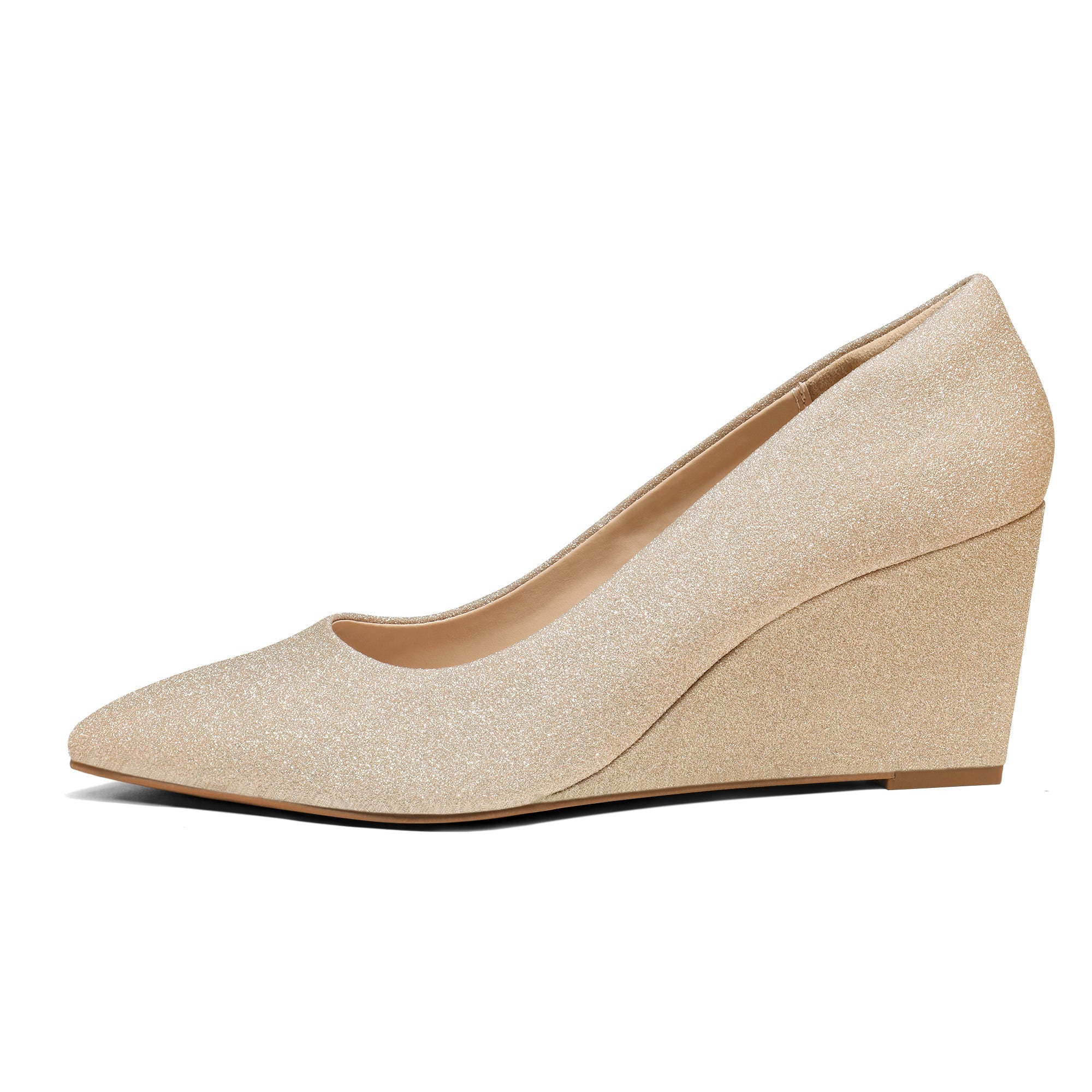 Pointed Toe Wedge Pump Shoes