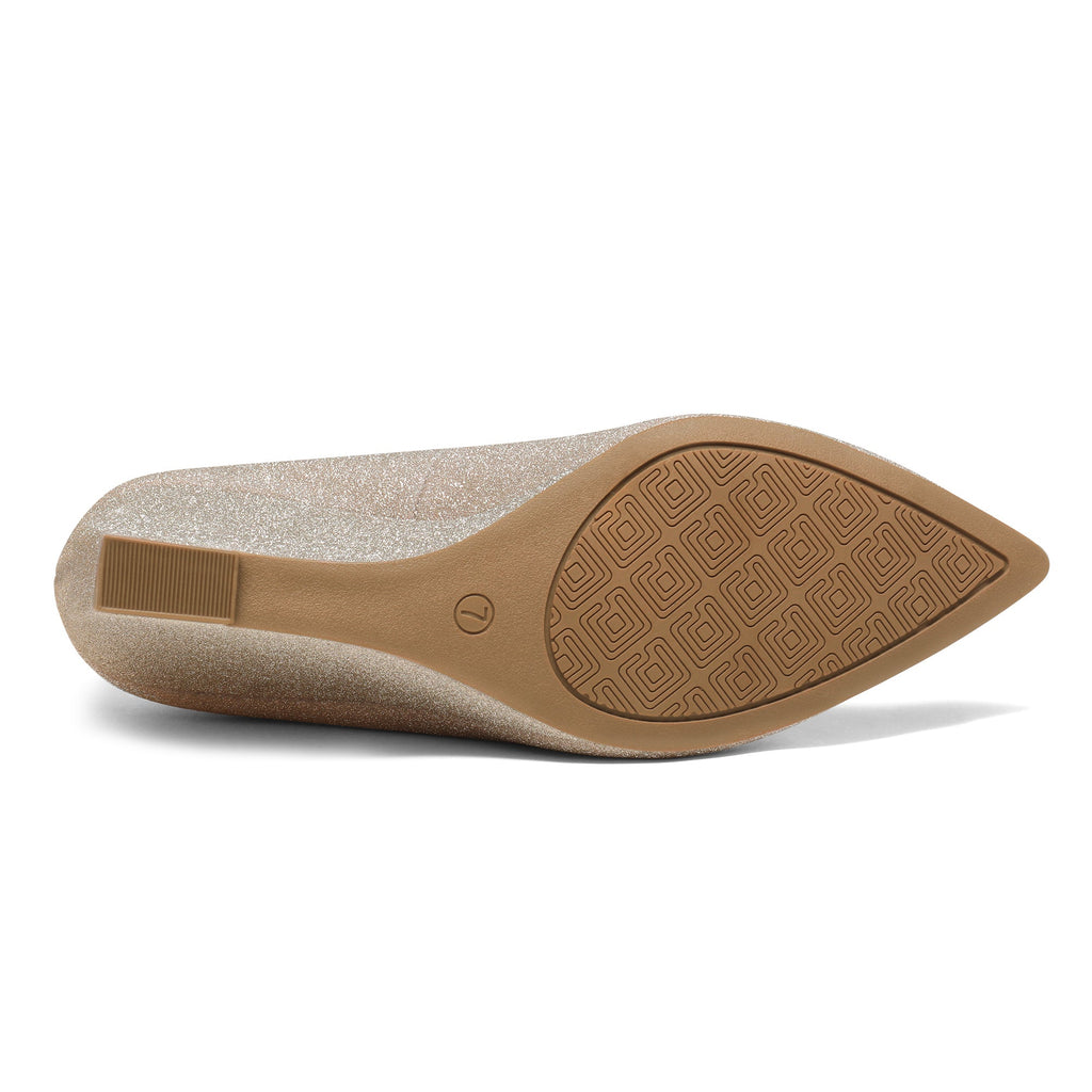Pointed Toe Wedge Pump Shoes