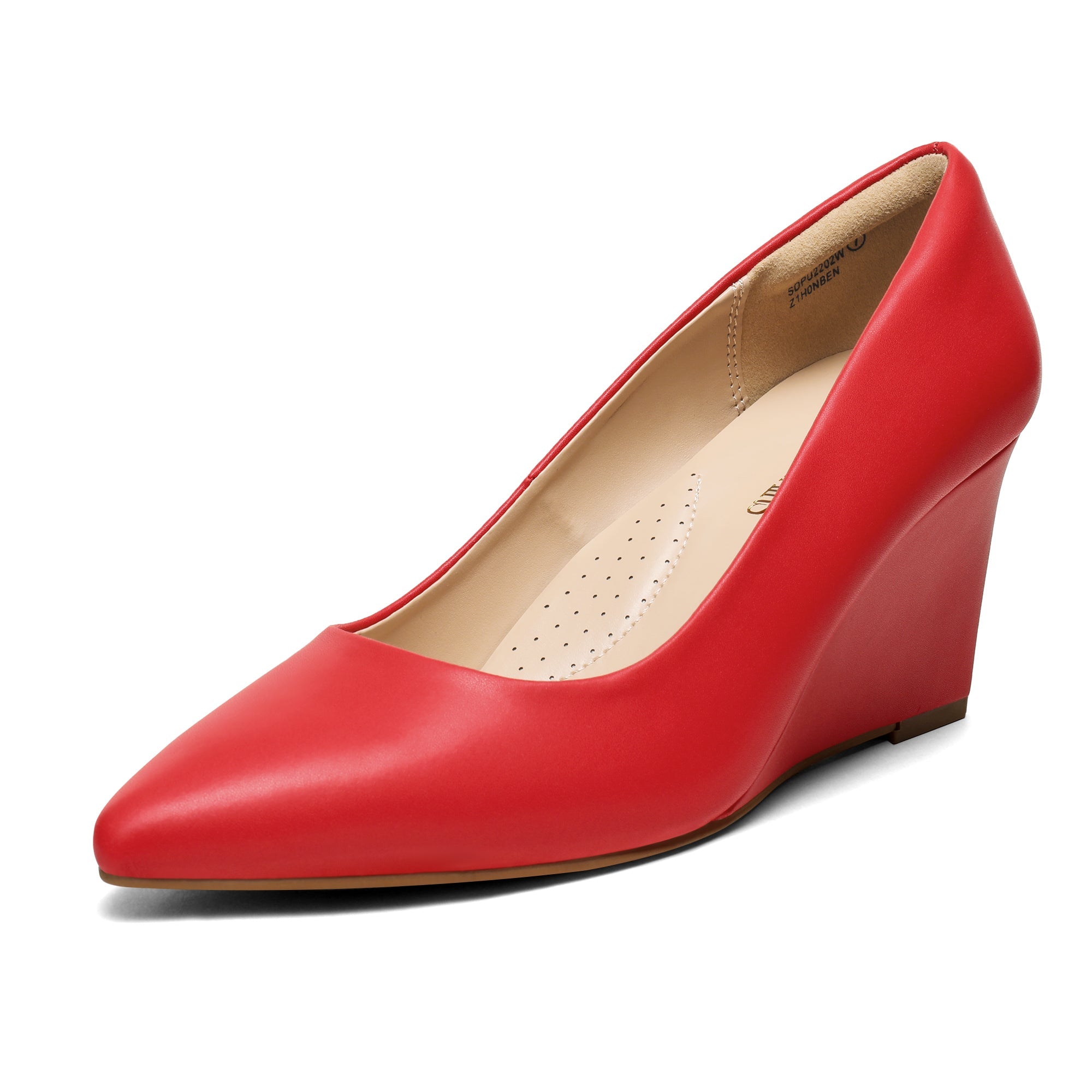 Pointed Toe Wedge Pump Shoes