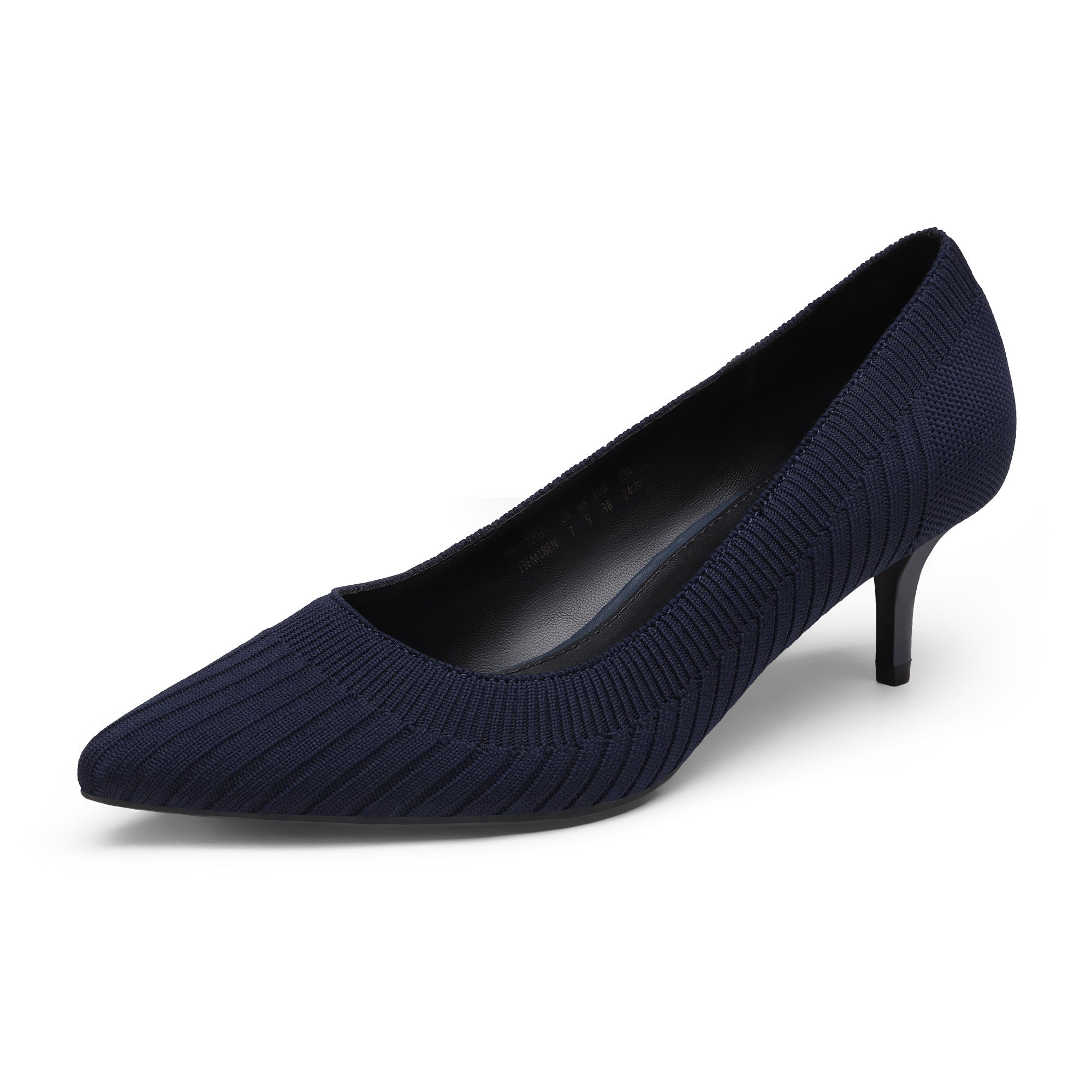 Pointed Toe Low Heel Pumps