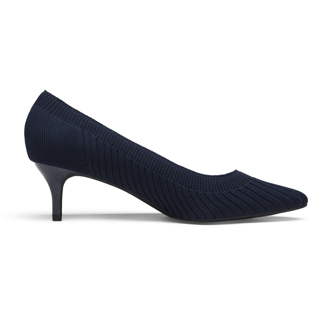 Pointed Toe Low Heel Pumps