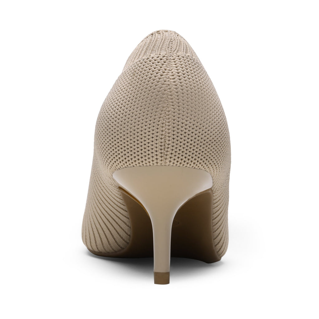 Pointed Toe Low Heel Pumps