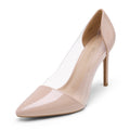 High Heel Transparent Pumps