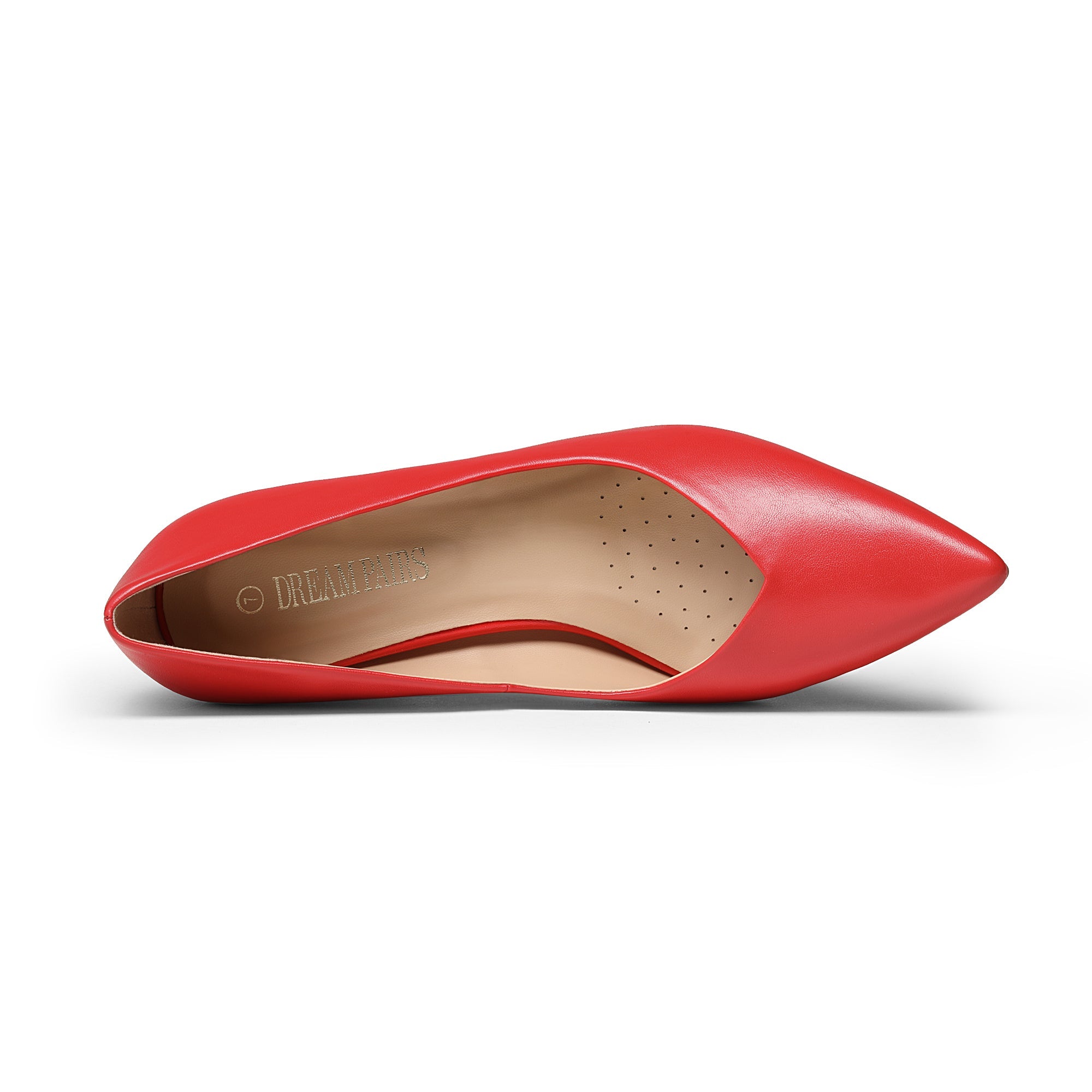 Pointed Toe Chunky Heel Pumps