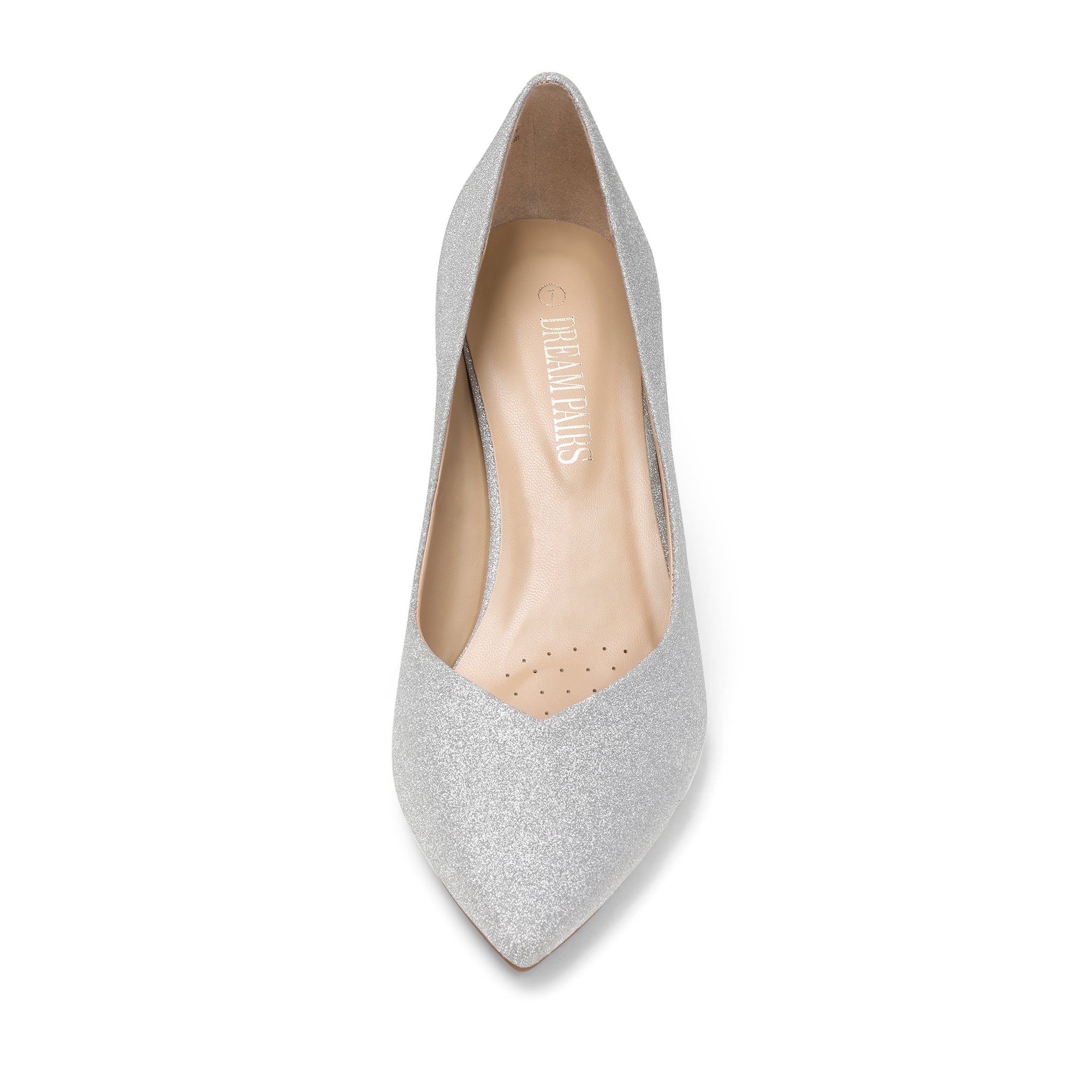 Pointed Toe Chunky Heel Pumps