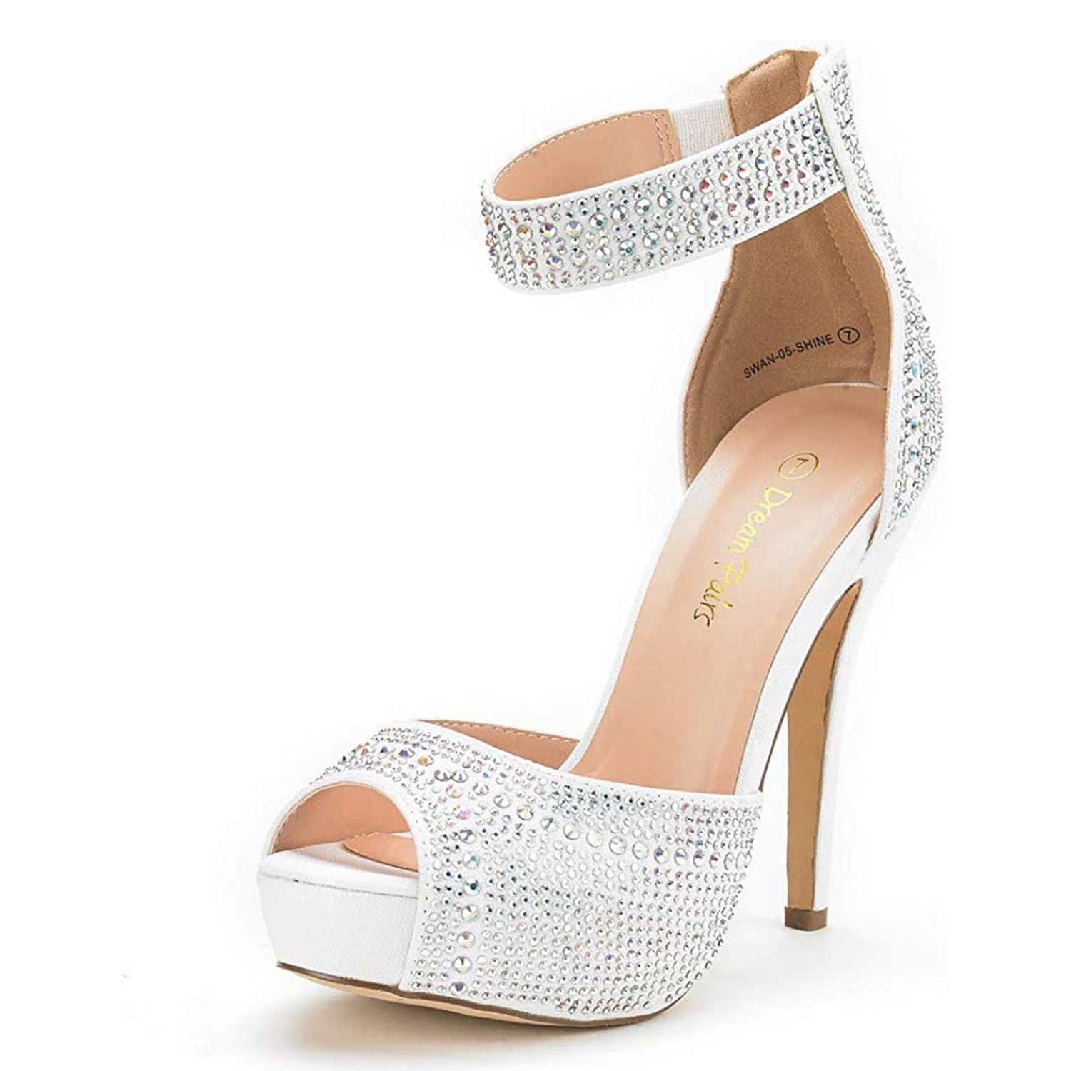Peep Toe Stiletto Platform Sandals