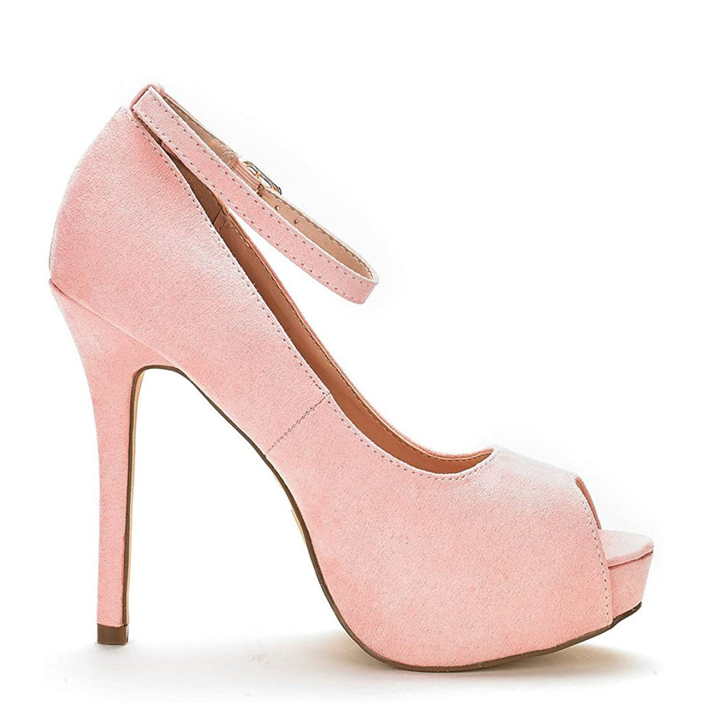 High Heel Platform Dress Pumps