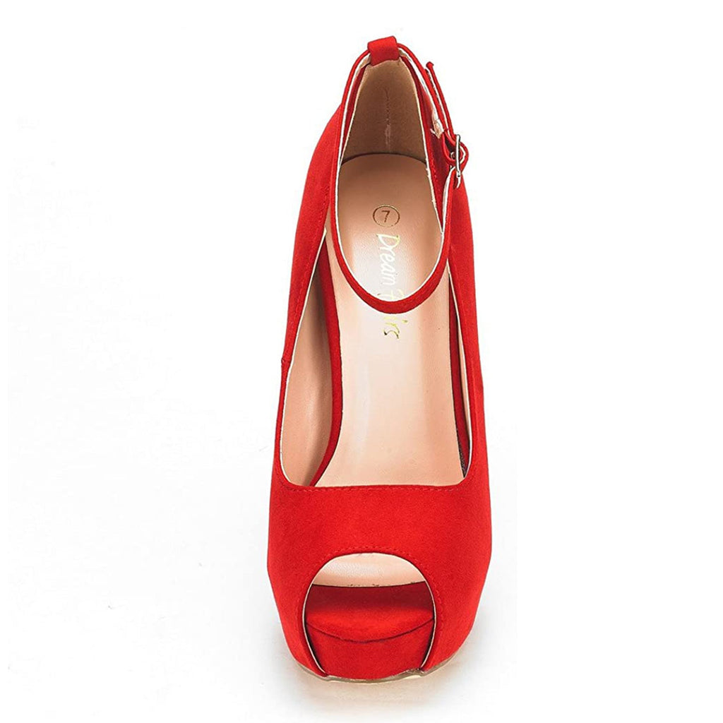 High Heel Platform Dress Pumps