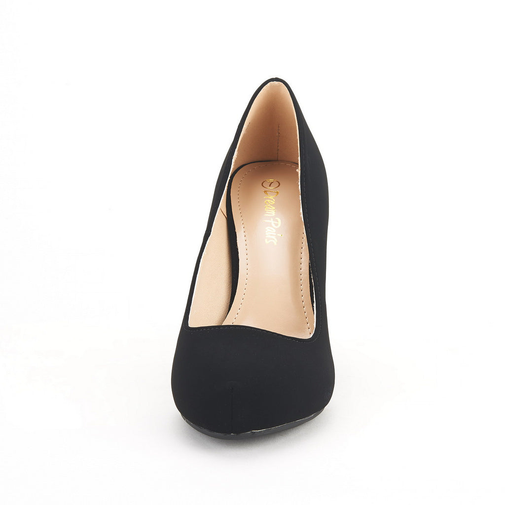 Classic Closed Toe 3 Inch Heels Pumps