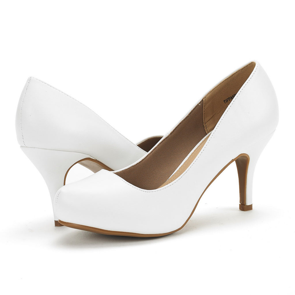 Low Stiletto Dress Pumps