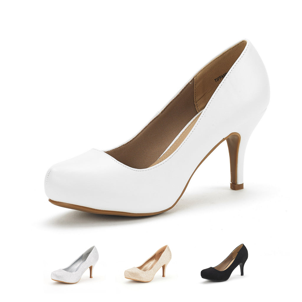 Low Stiletto Dress Pumps