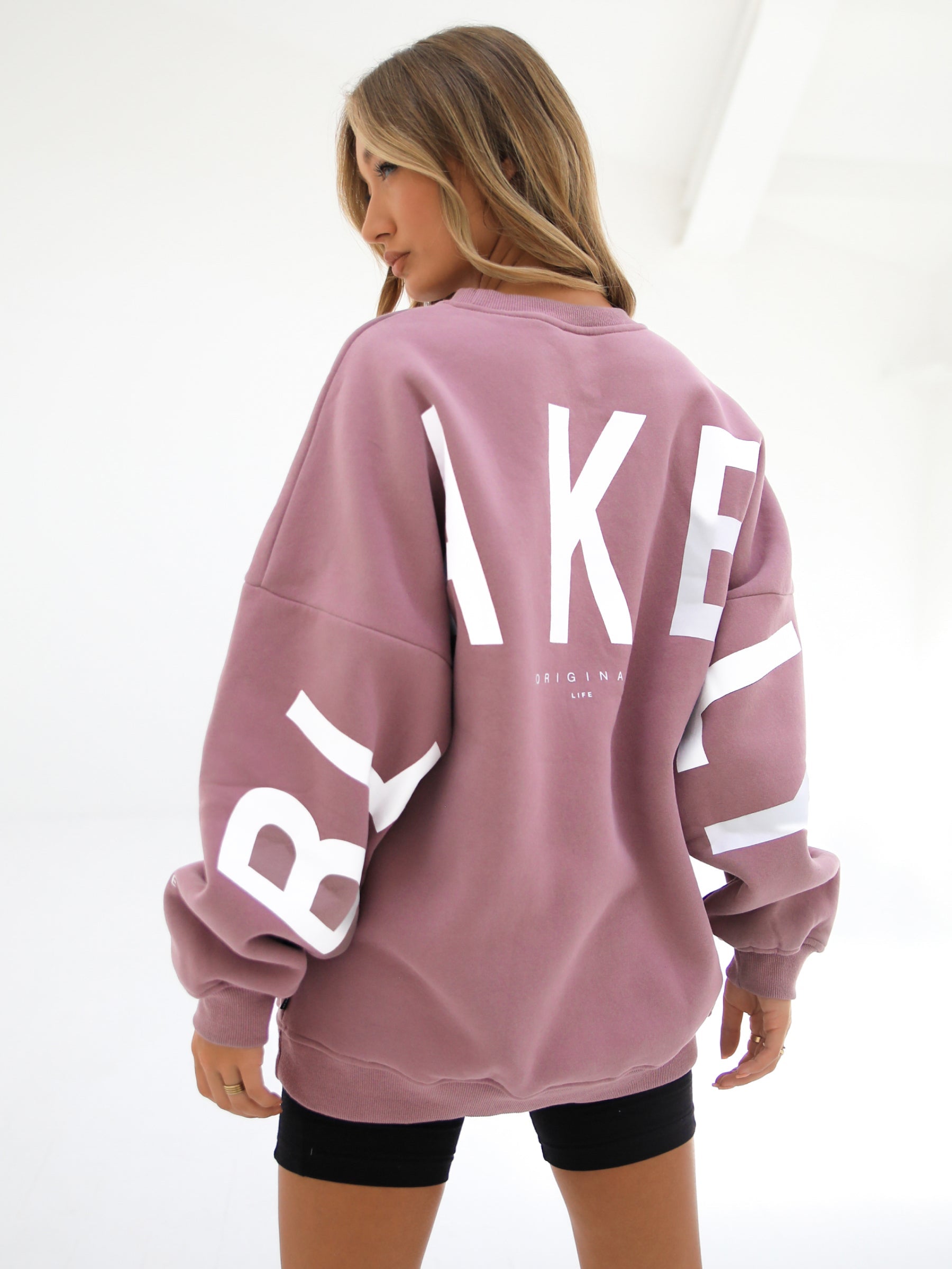 Isabel Oversized Sweater - Dusty Pink