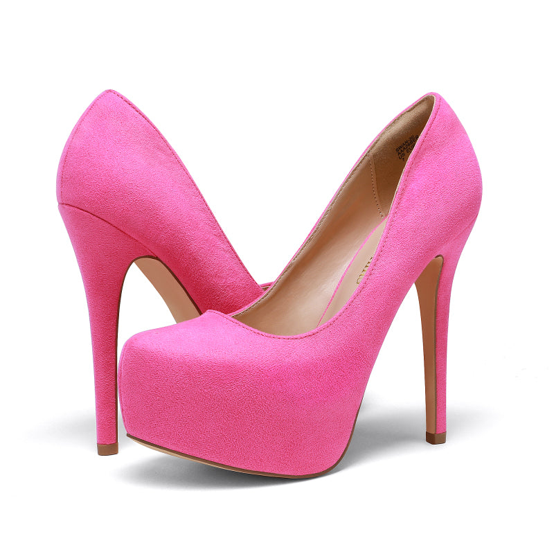 High Heel Platform Pumps