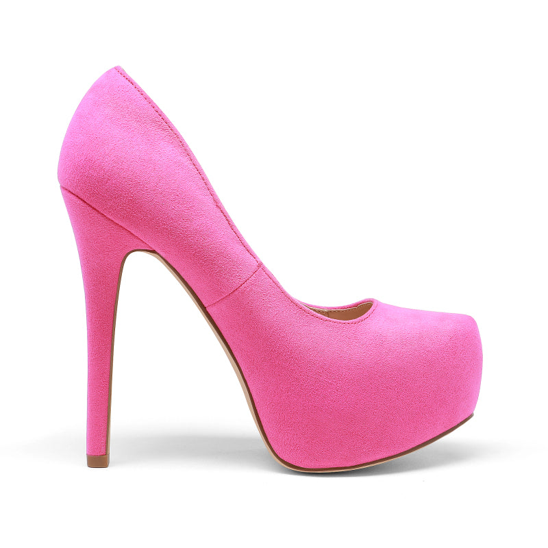 High Heel Platform Pumps