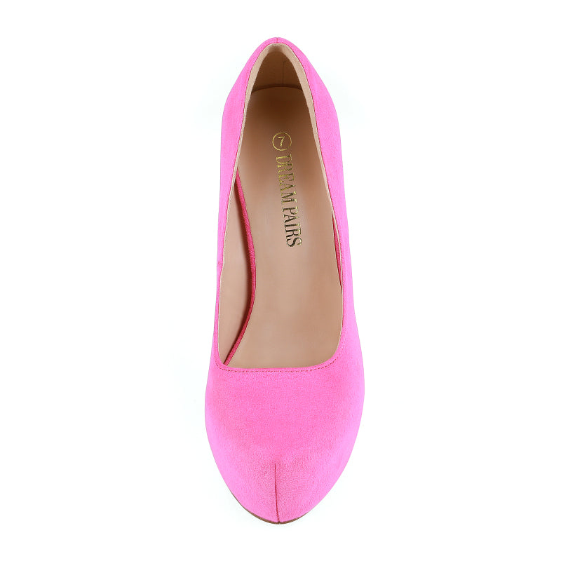 High Heel Platform Pumps