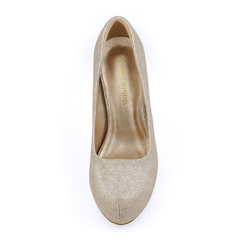 High Heel Platform Pumps