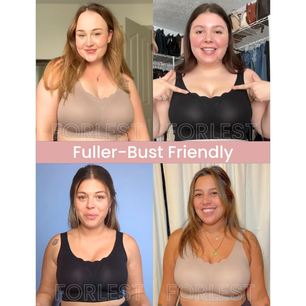 Harper 2.0 Natural Uplift Comfy Minimizer Bra Up to Size 44" & J Cup