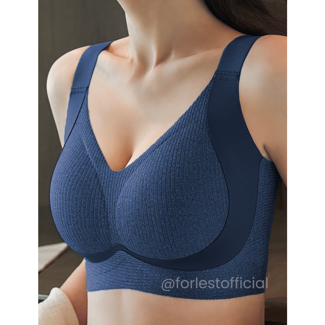 Josie Enhanced W-Support Seamless Bra With V-Neckline Up to J cup