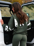 Isabel Oversized Hoodie - Khaki Green