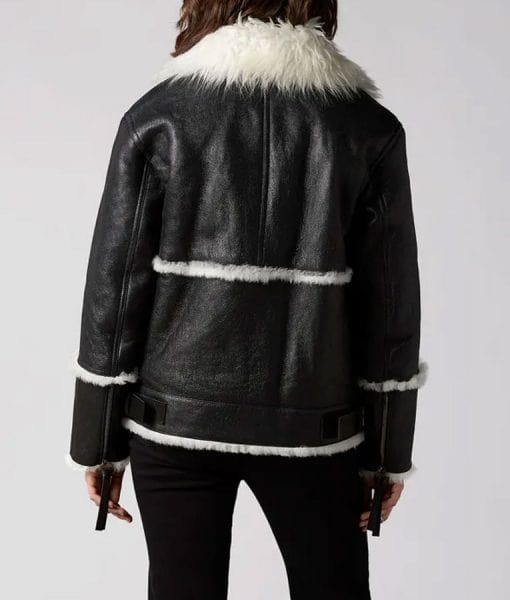 Landry Black Aviator Jacket