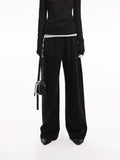 Cotton Wide Leg Pants