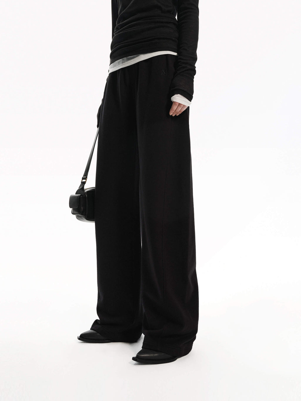 Cotton Wide Leg Pants