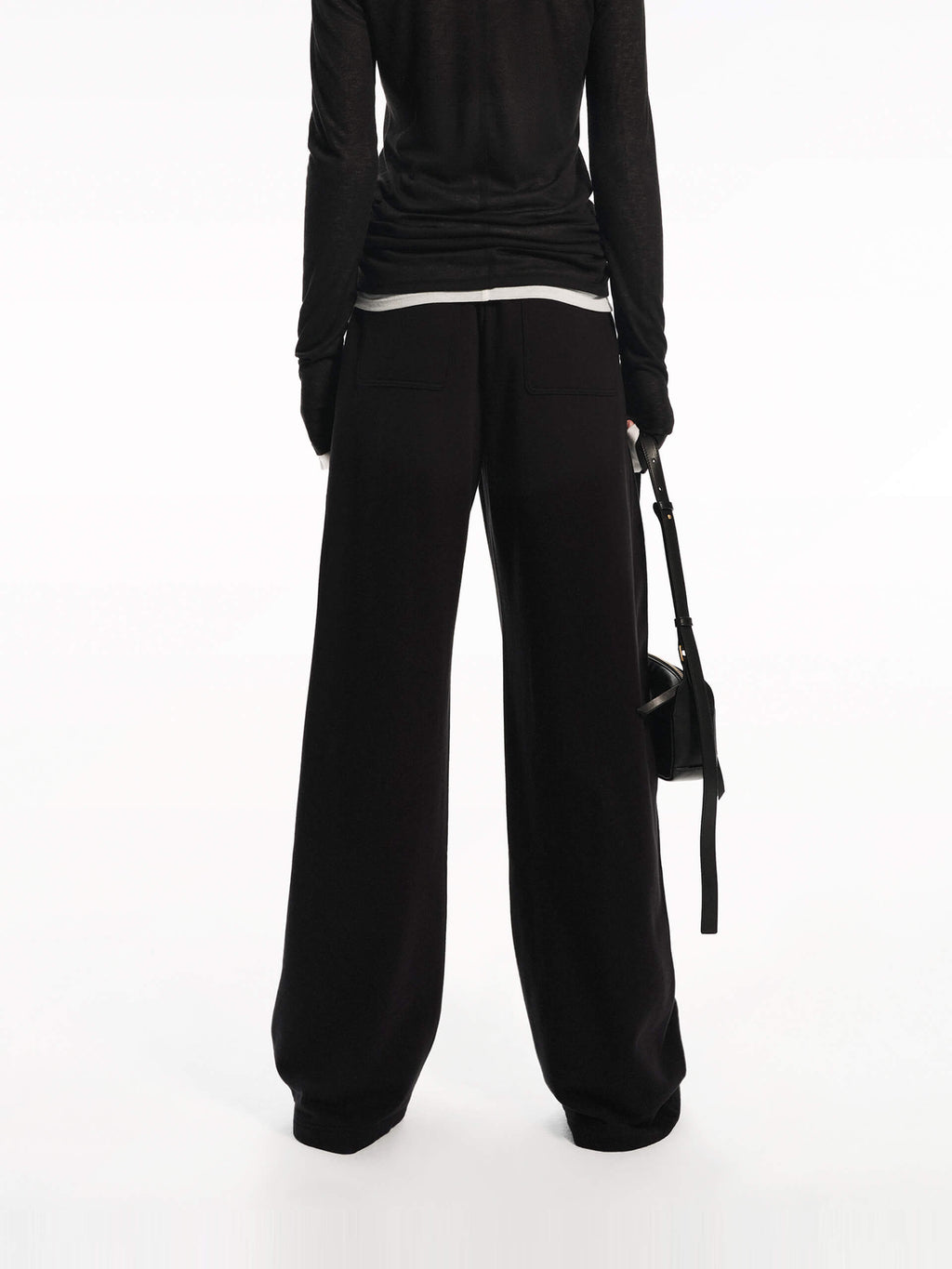 Cotton Wide Leg Pants