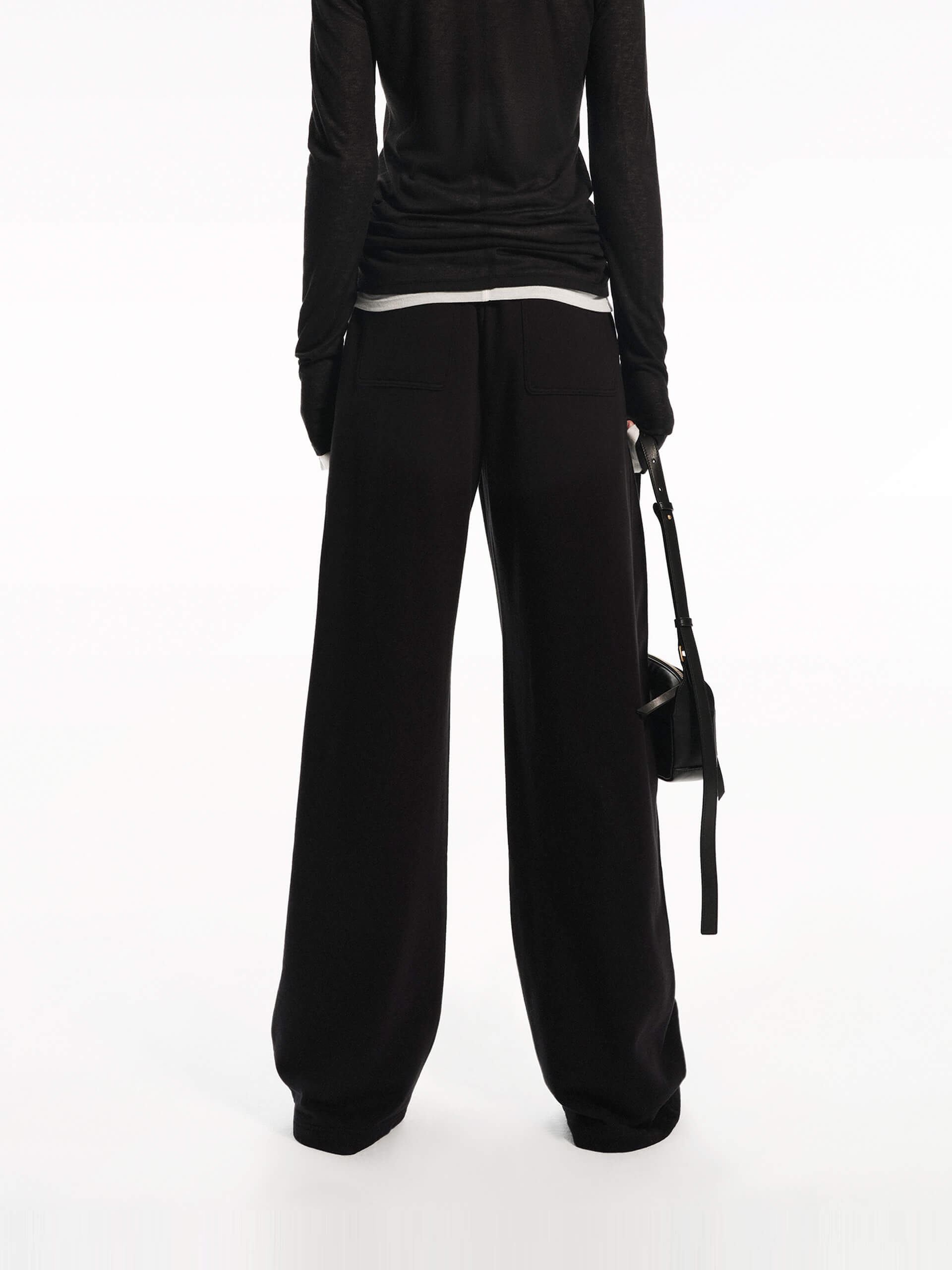 Cotton Wide Leg Pants