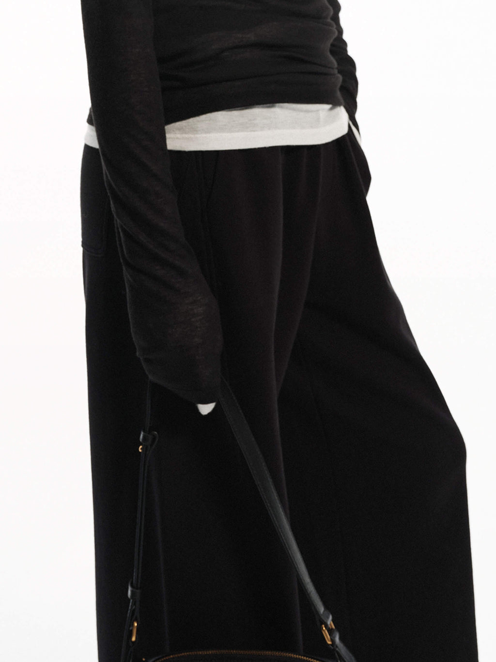 Cotton Wide Leg Pants