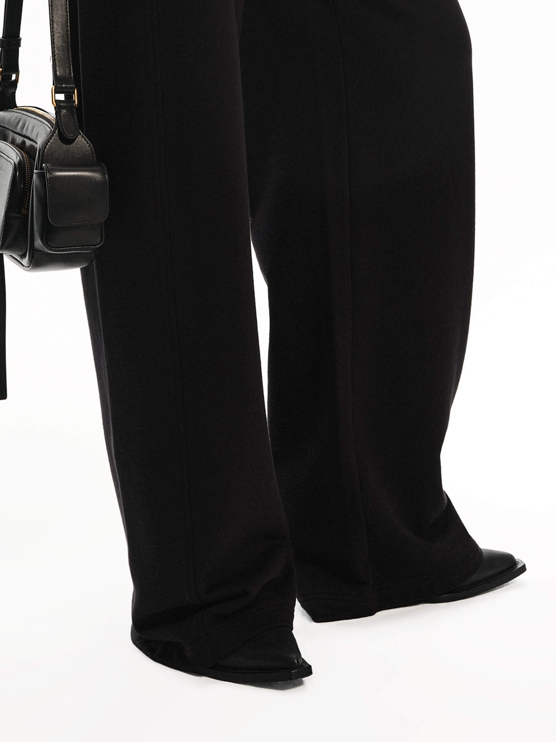 Cotton Wide Leg Pants