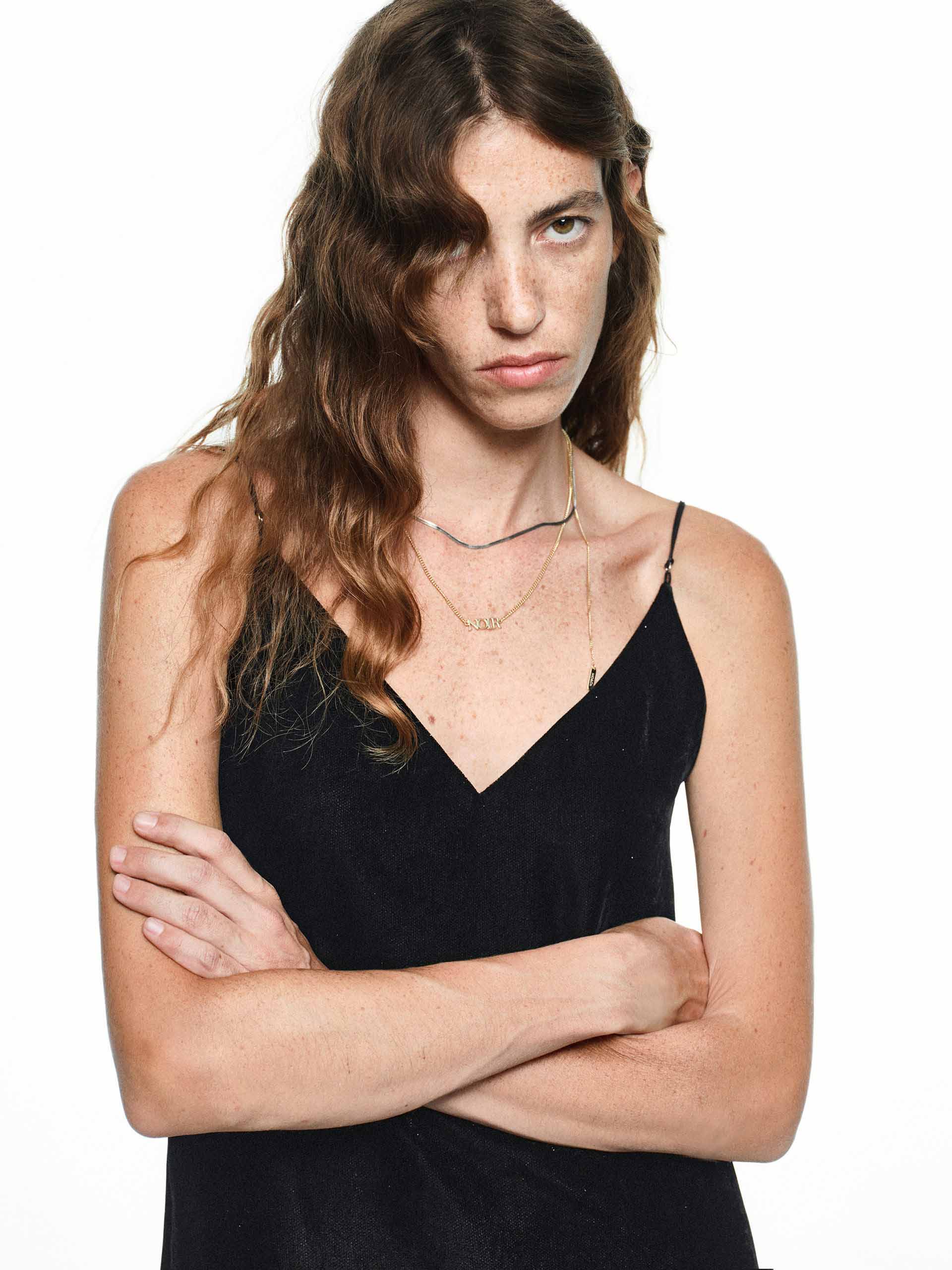 Laced Hem Cami Dress