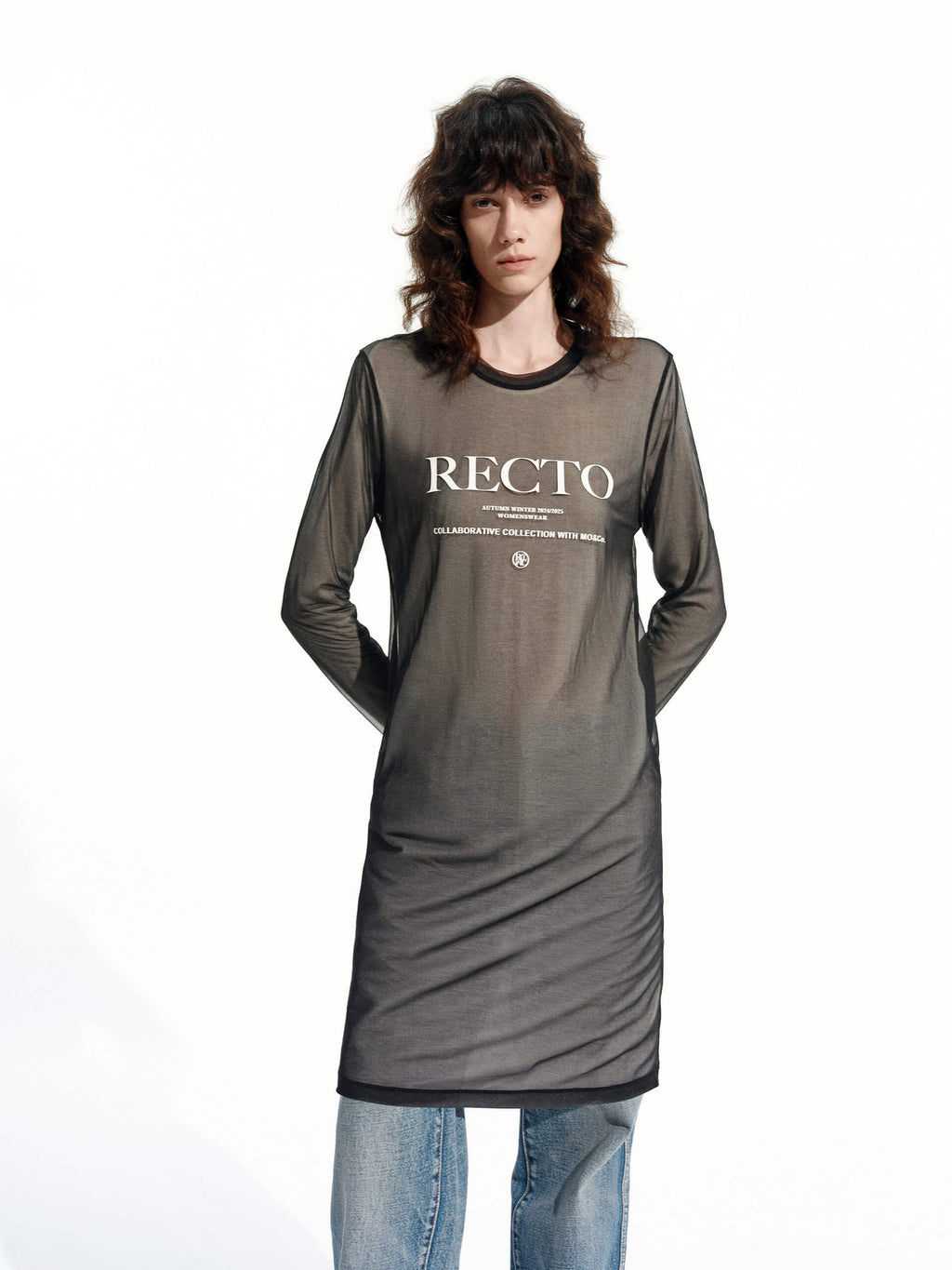 Front Logo Midi Dress