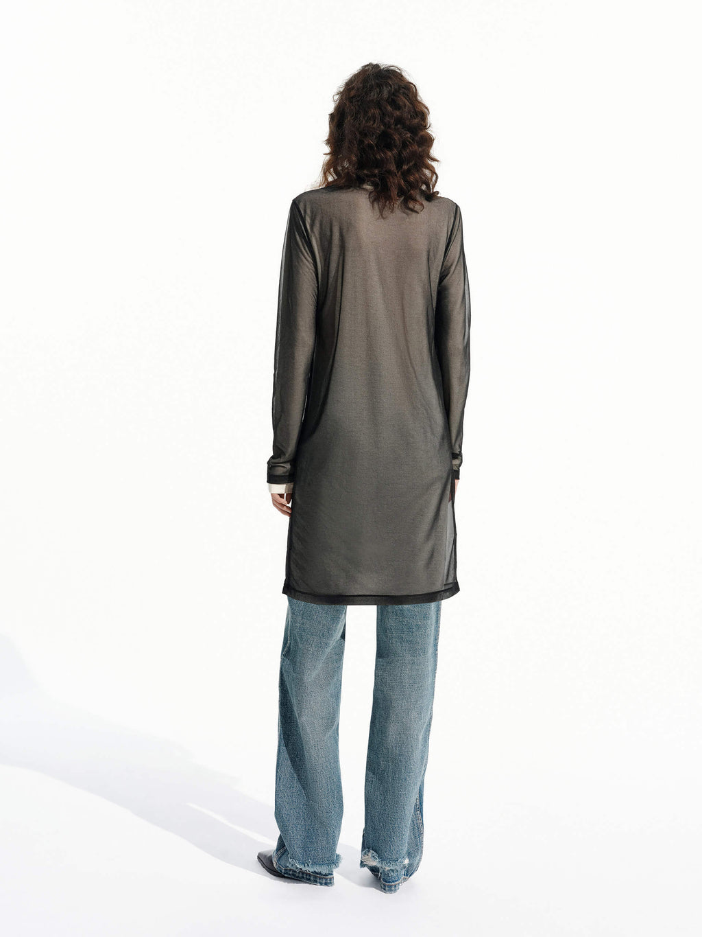 Front Logo Midi Dress