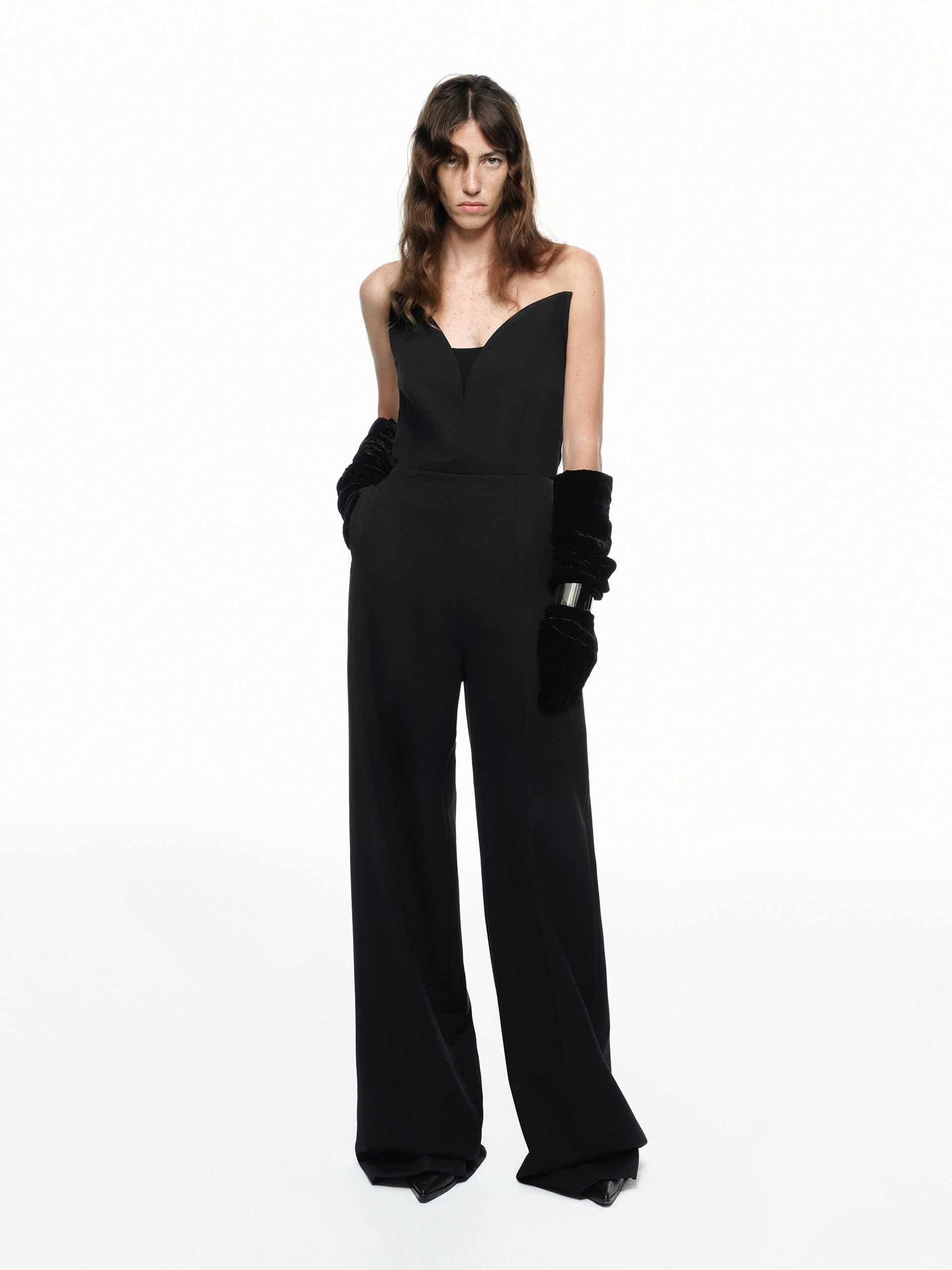 Merino Wool Tube Jumpsuit