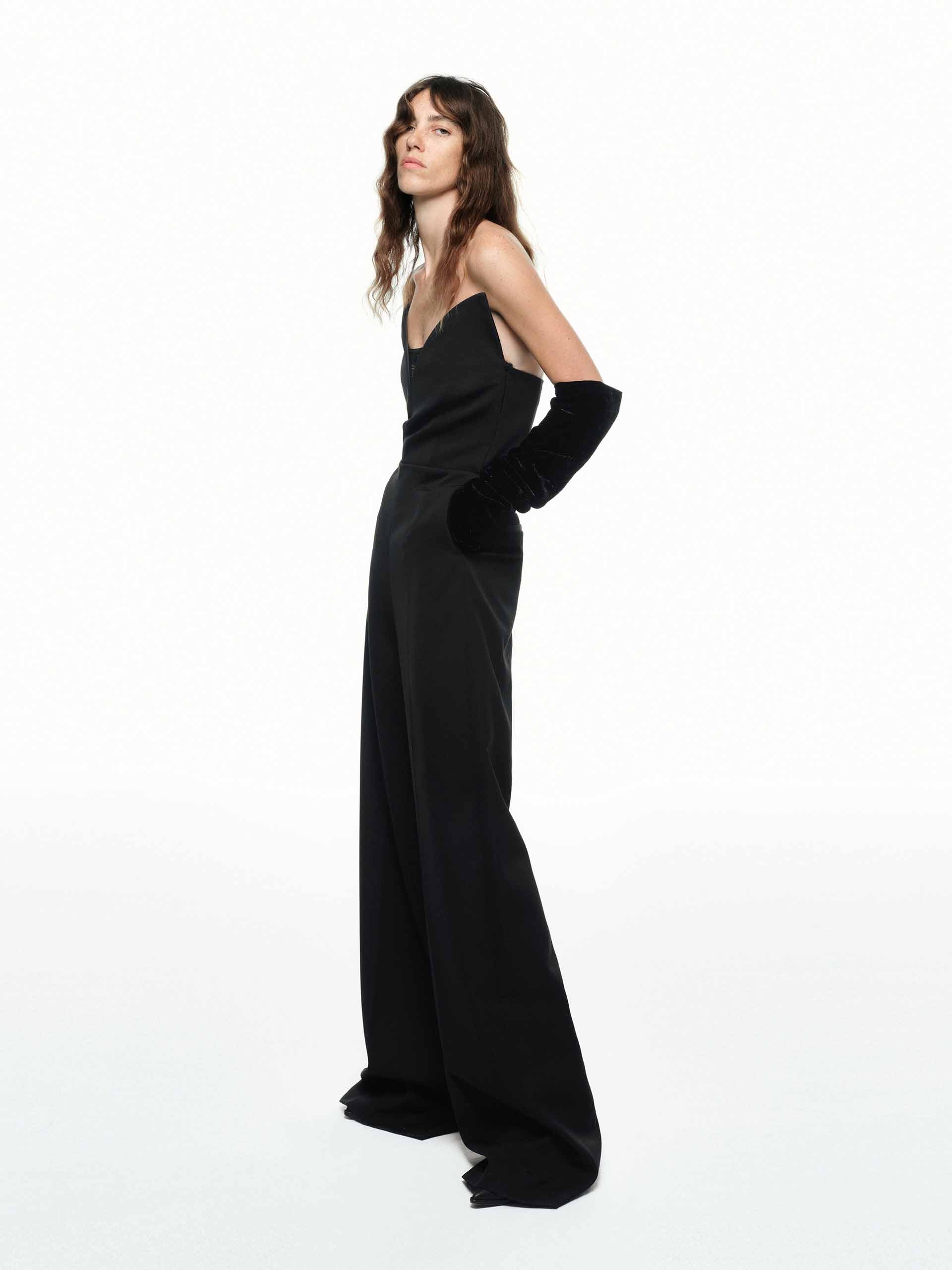 Merino Wool Tube Jumpsuit