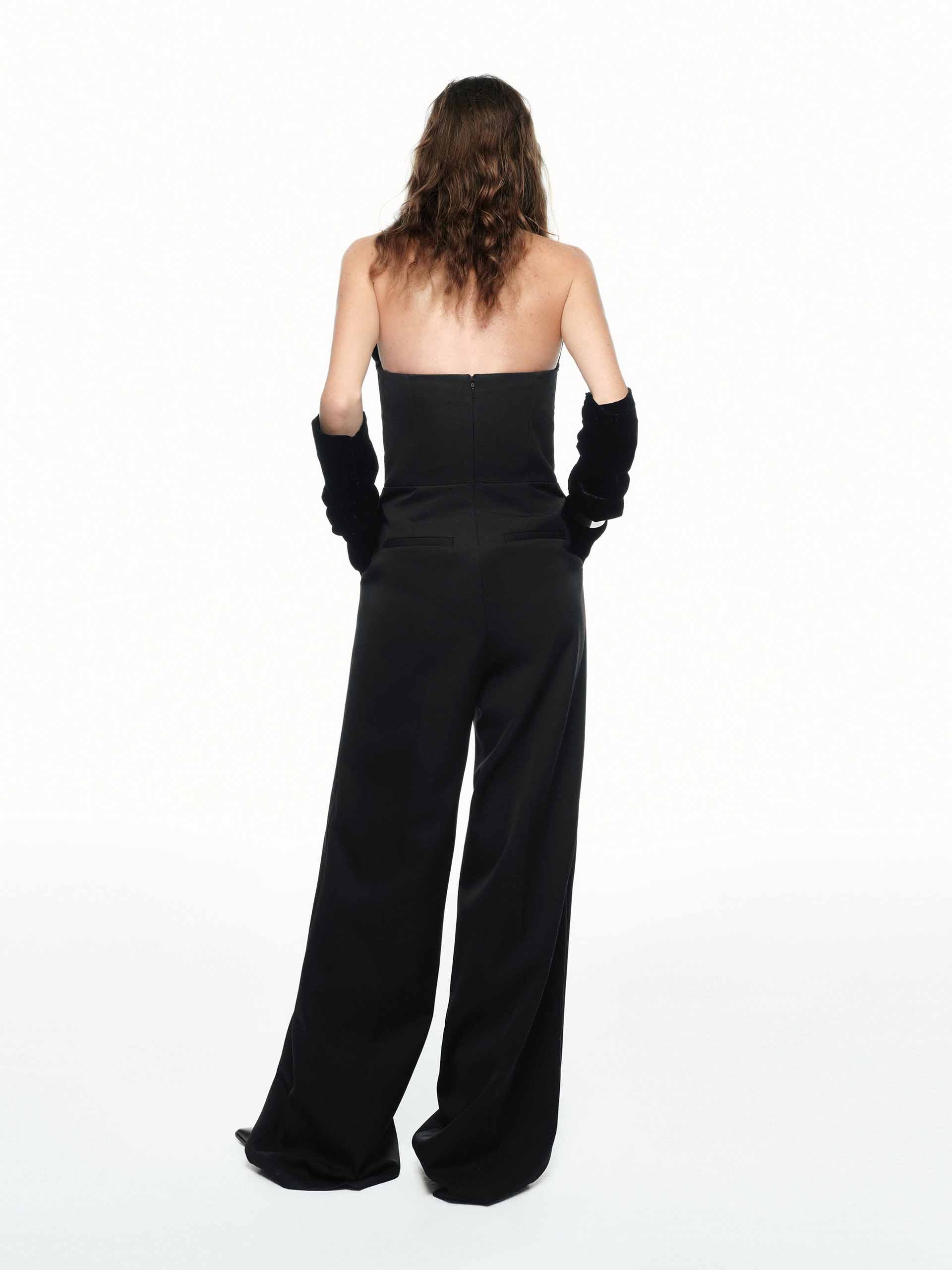 Merino Wool Tube Jumpsuit