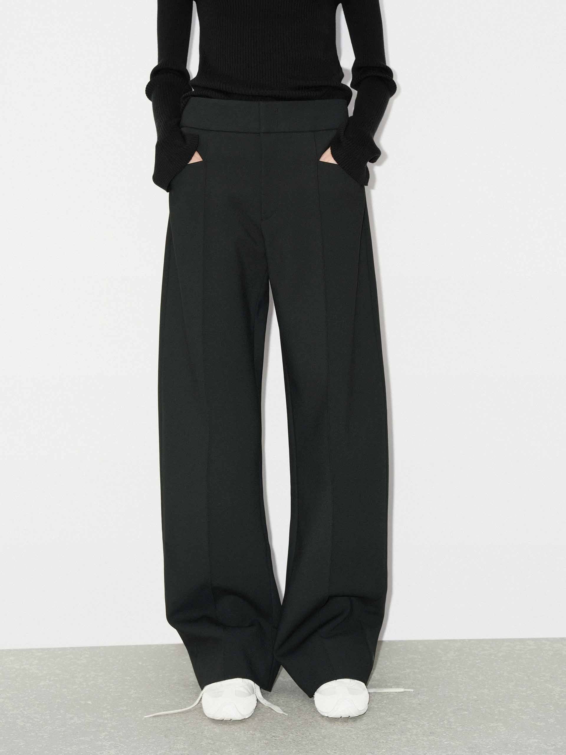 Front Pocket Barrel Pants