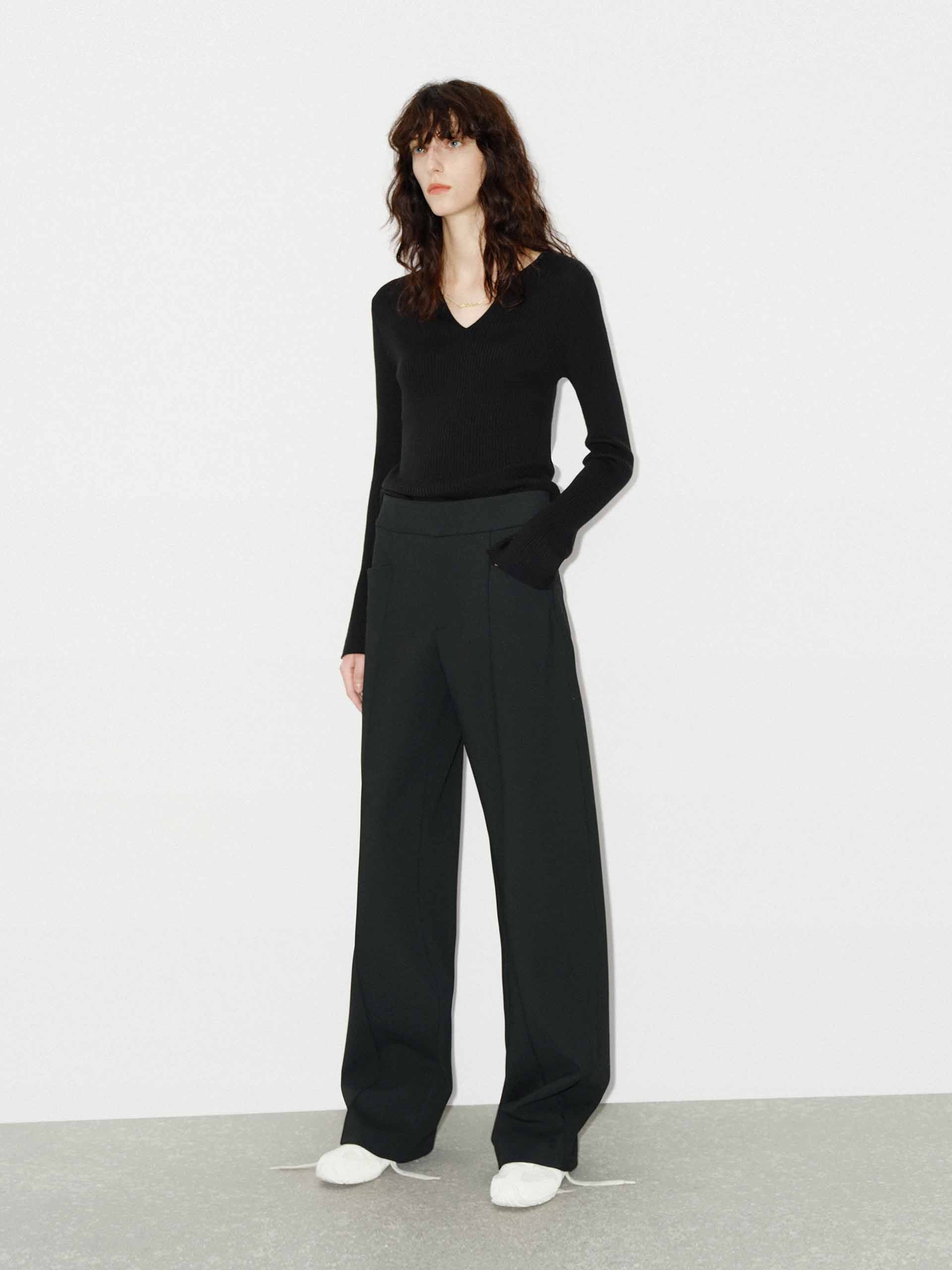 Front Pocket Barrel Pants