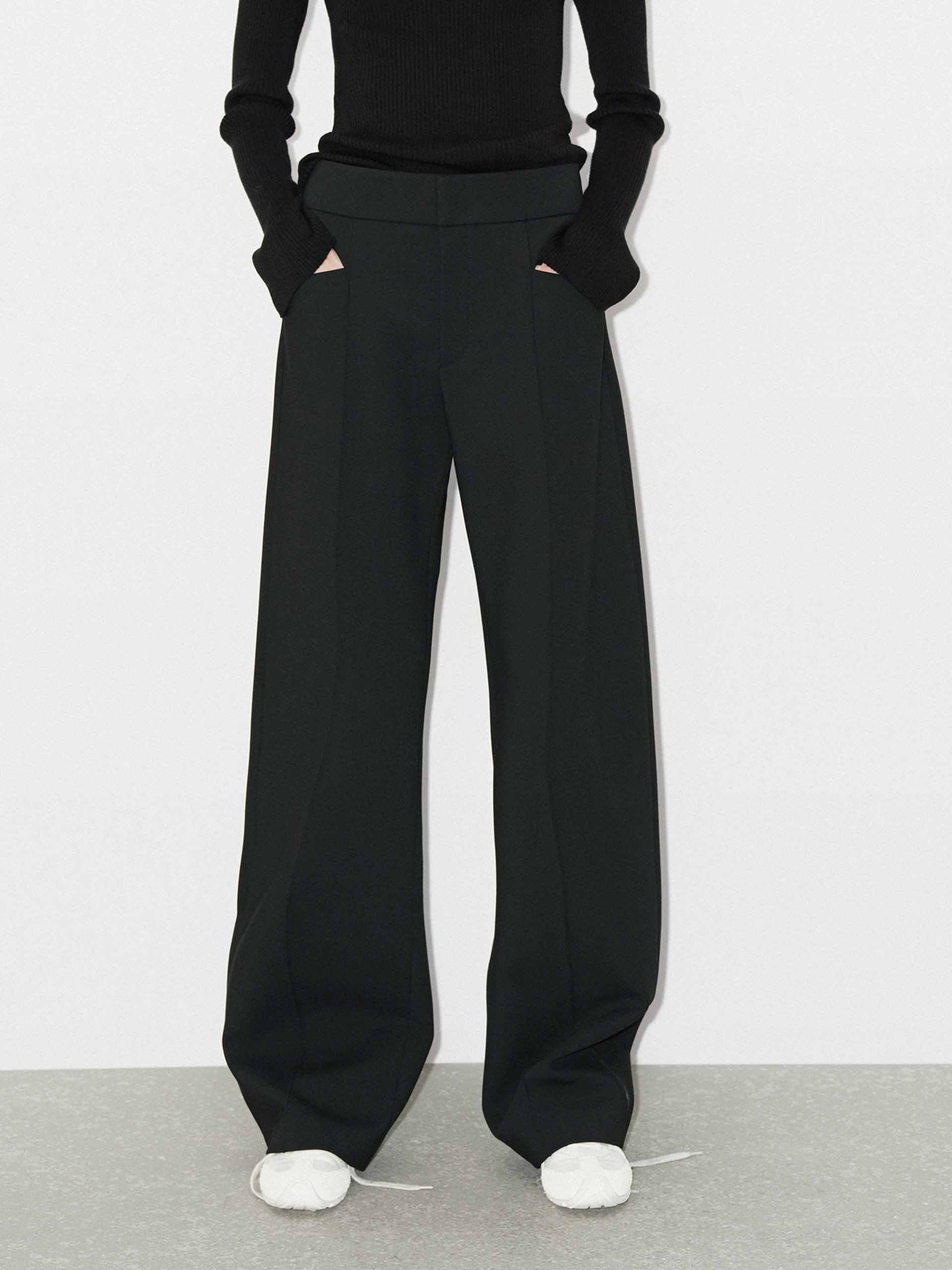 Front Pocket Barrel Pants