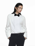 Include Bow Tie Cotton Shirt