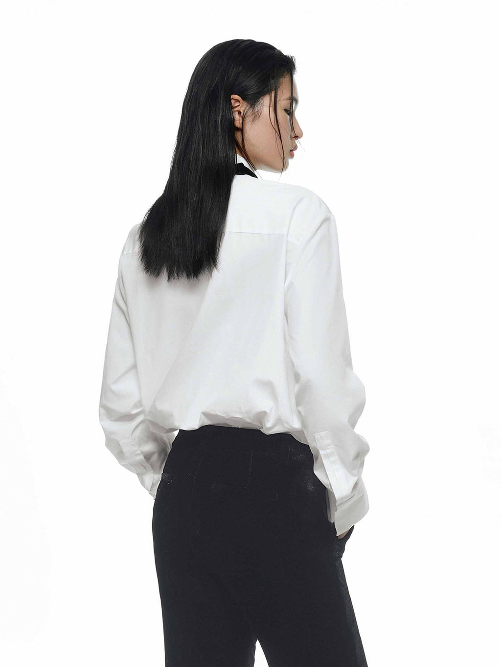 Include Bow Tie Cotton Shirt