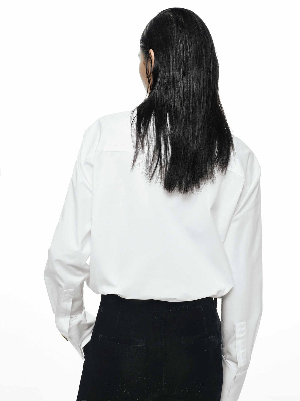 Include Bow Tie Cotton Shirt