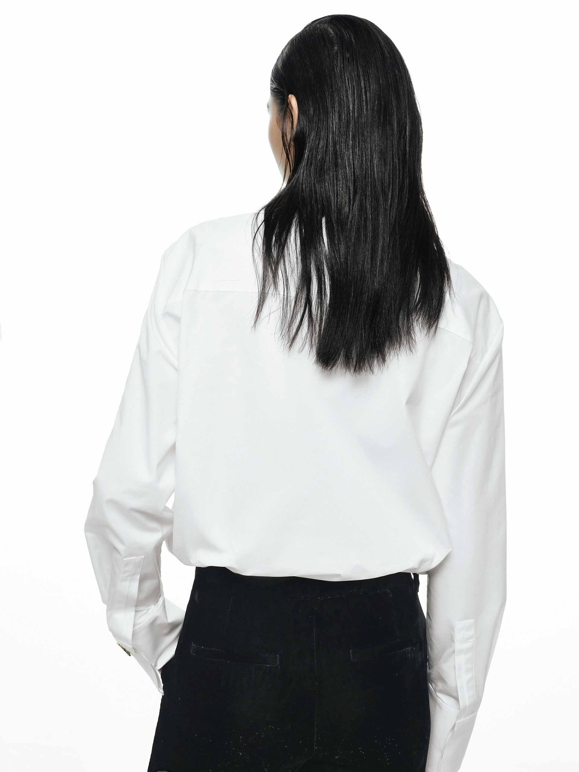 Include Bow Tie Cotton Shirt