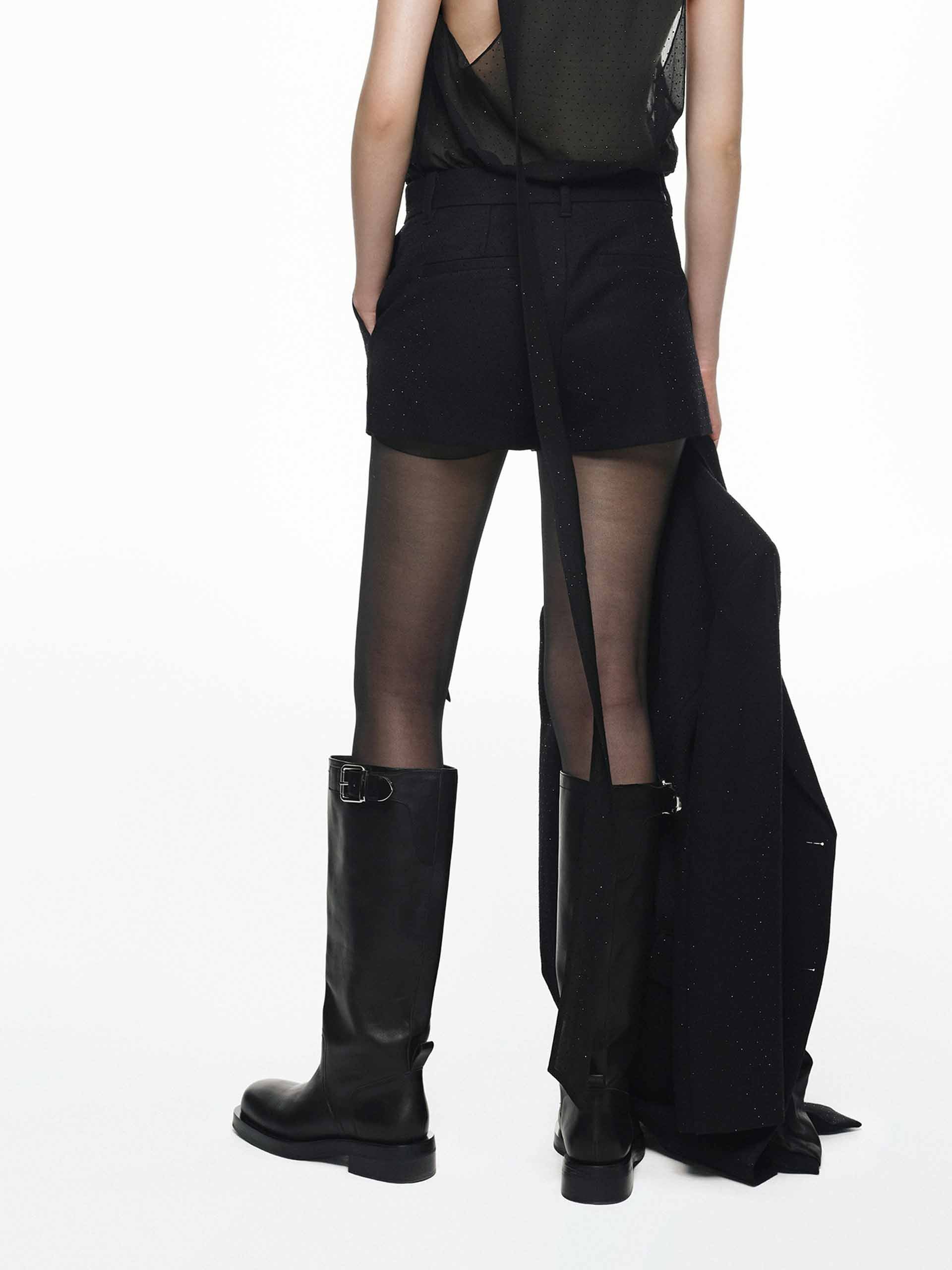 Pure Wool Tailored Shorts