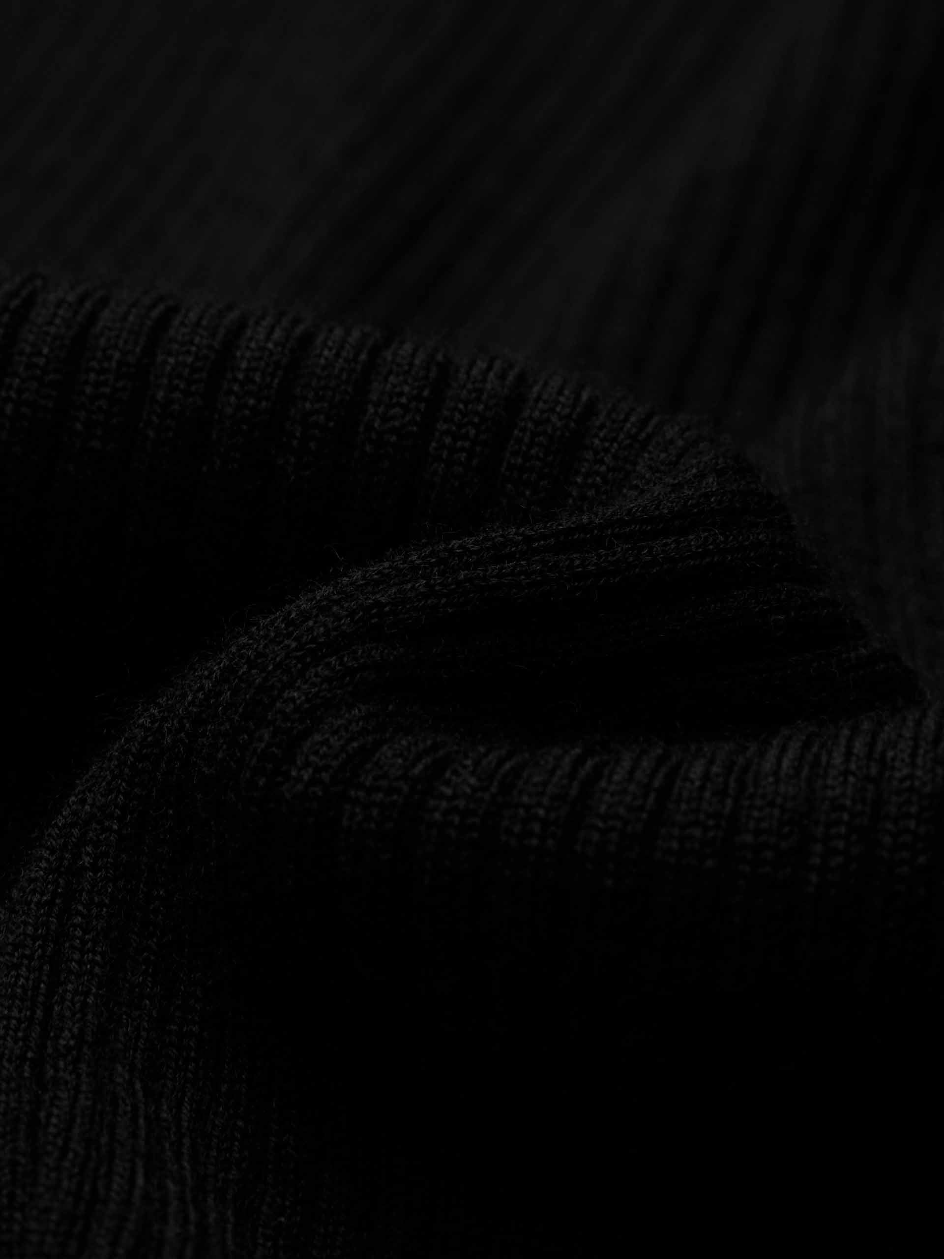 V-neck Wool Knit Sweater
