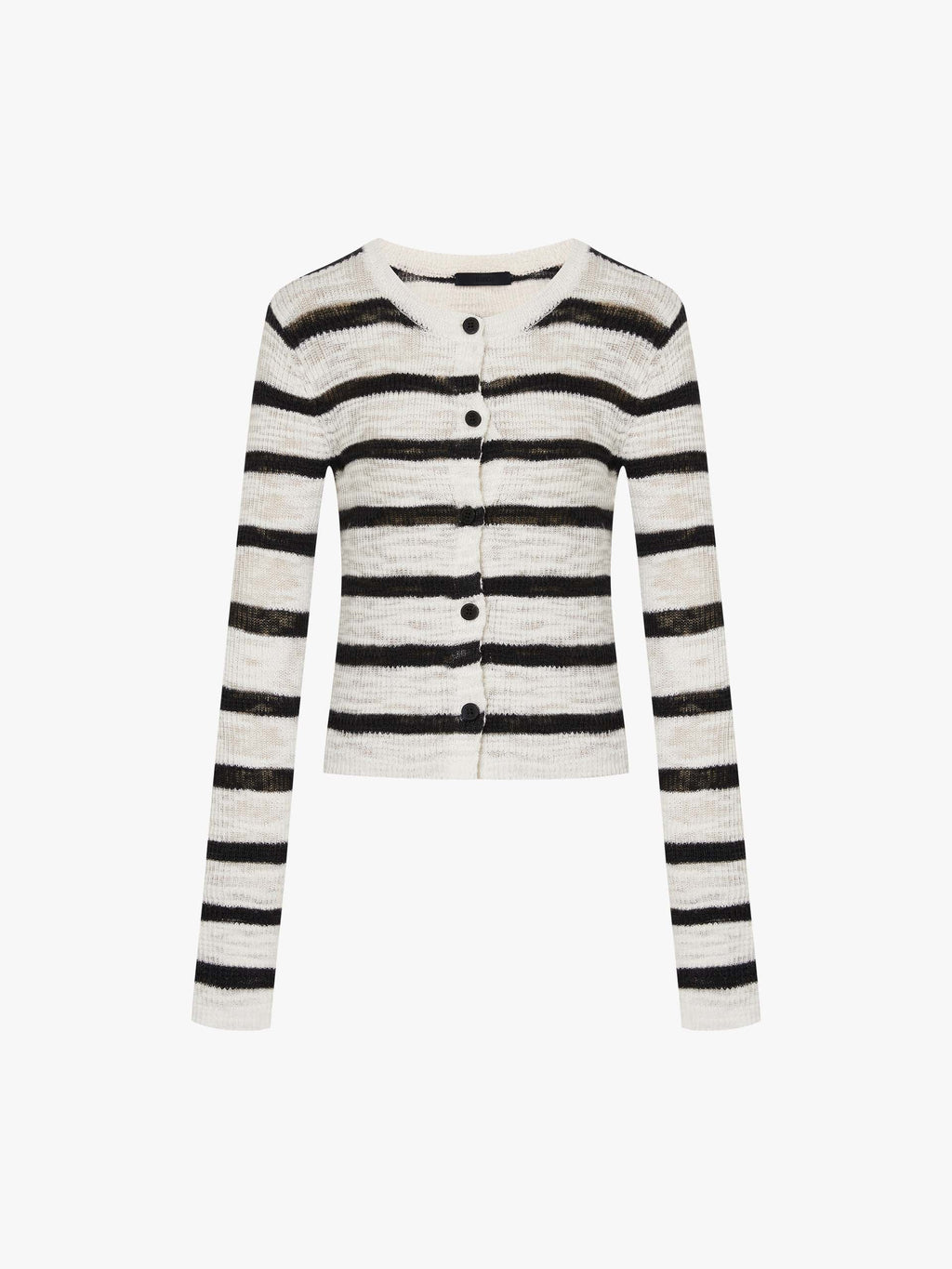 Linen Blend Textured Cardigan