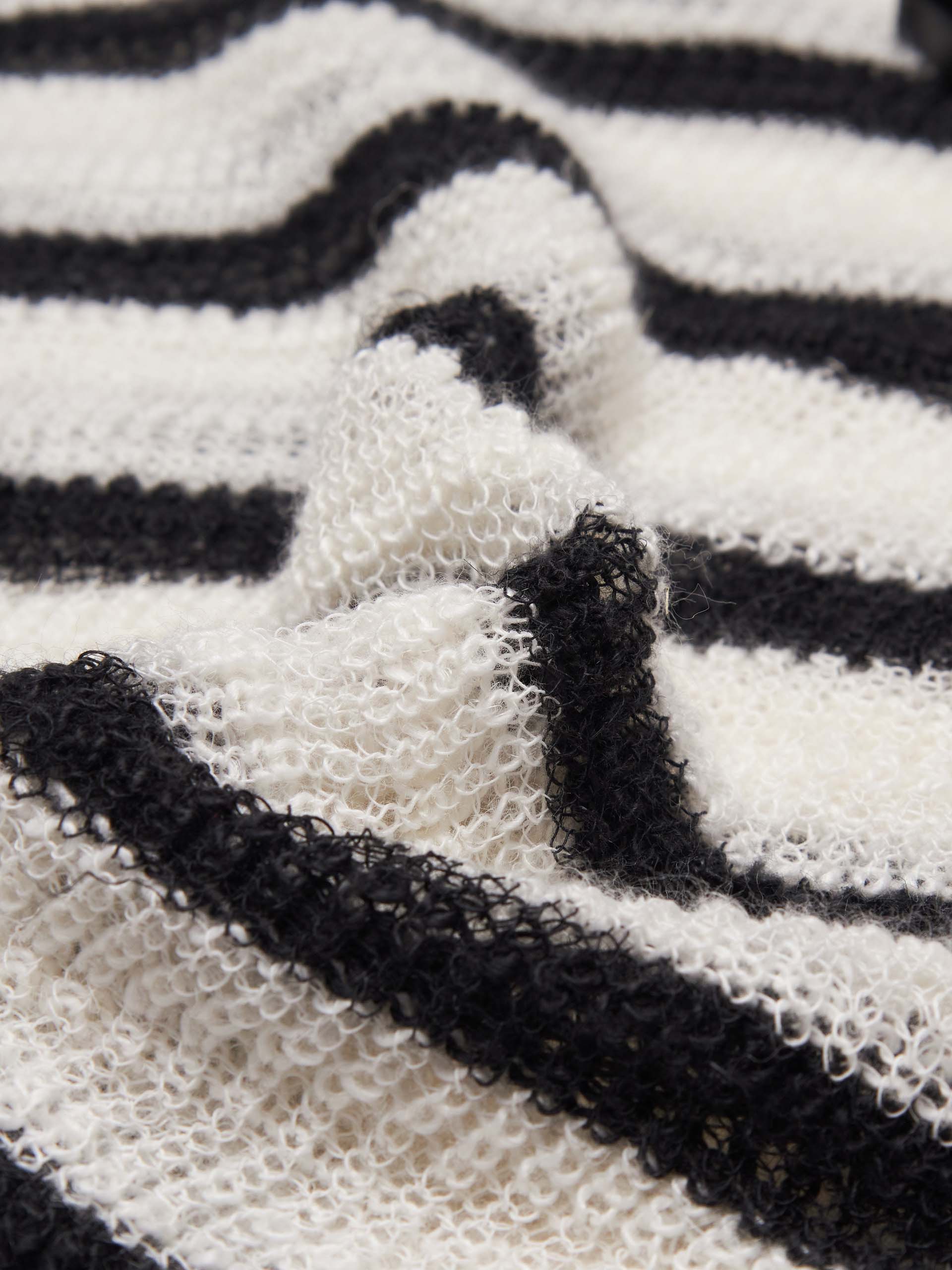 Linen Blend Textured Cardigan