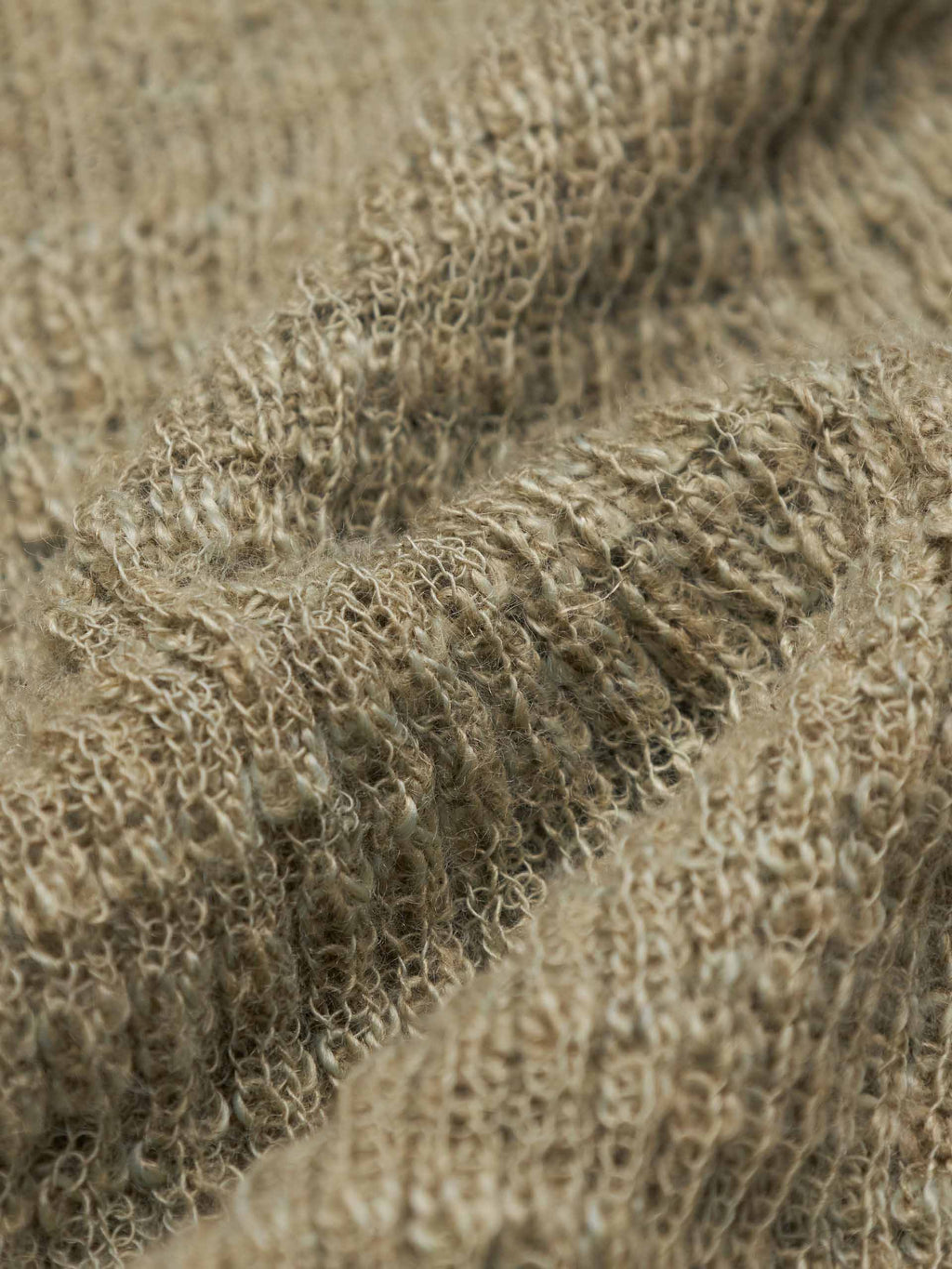 Linen Blend Textured Cardigan